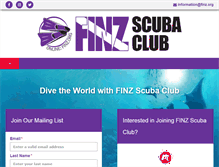 Tablet Screenshot of finz.org